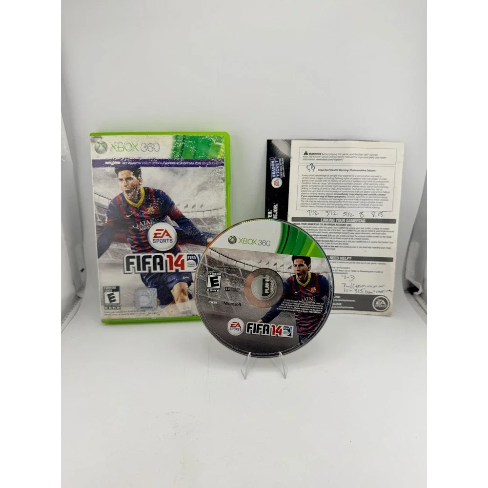 EA Sports FIFA 14 Microsoft Xbox 360 Soccer Video Game NTSC Lionel‎ Messi Cover